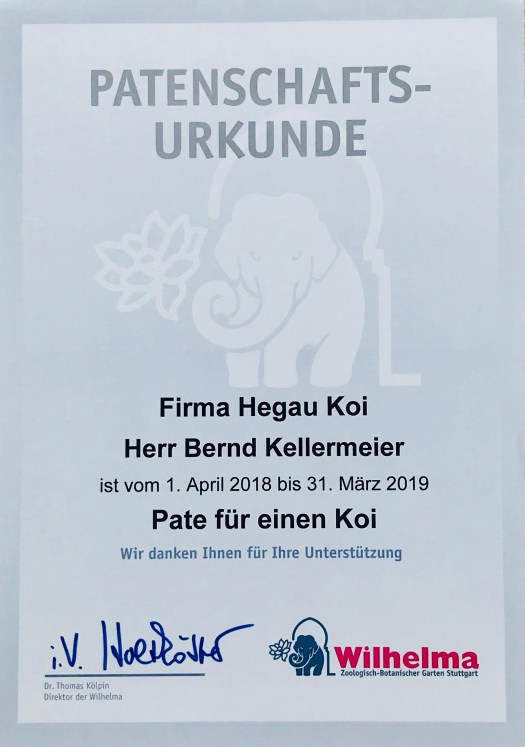 Koi-Patenschaft